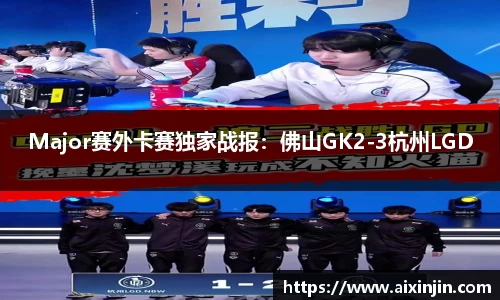 Major赛外卡赛独家战报：佛山GK2-3杭州LGD